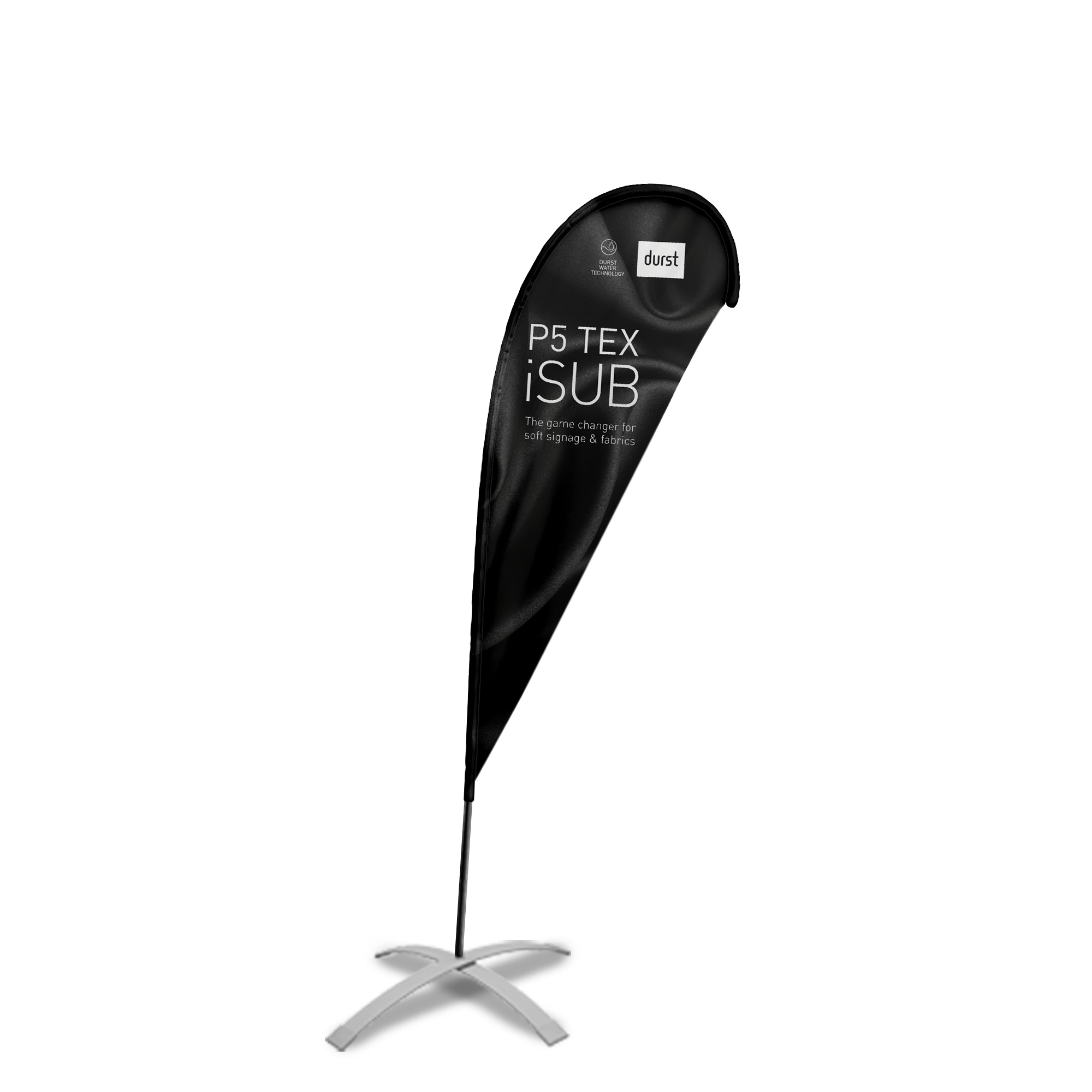 Beachflag - forme goutte