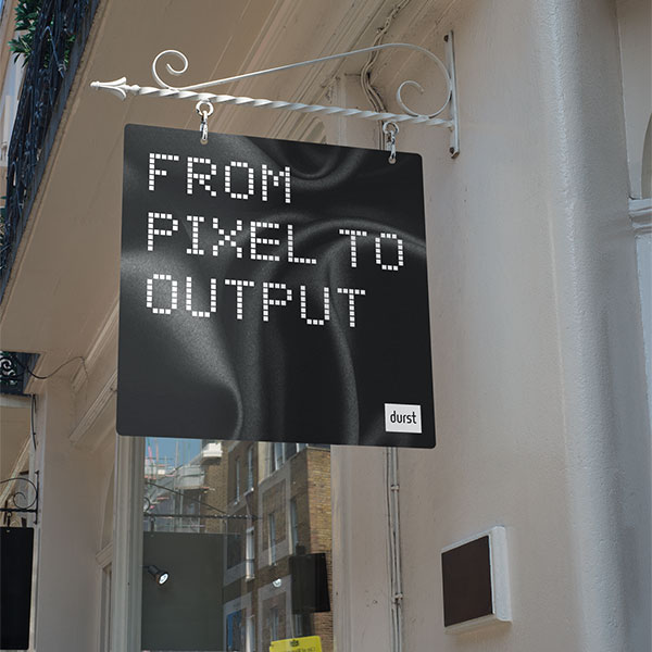 Enseigne en aluminium composite - taille libre